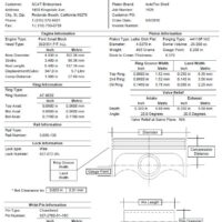 Autotec SBF 302/347 Custom Blower Pistons 8-8.5:1 Compression - Image 6